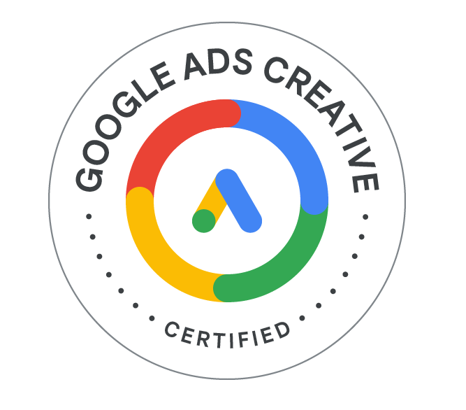 Google Ads Creative Certification award