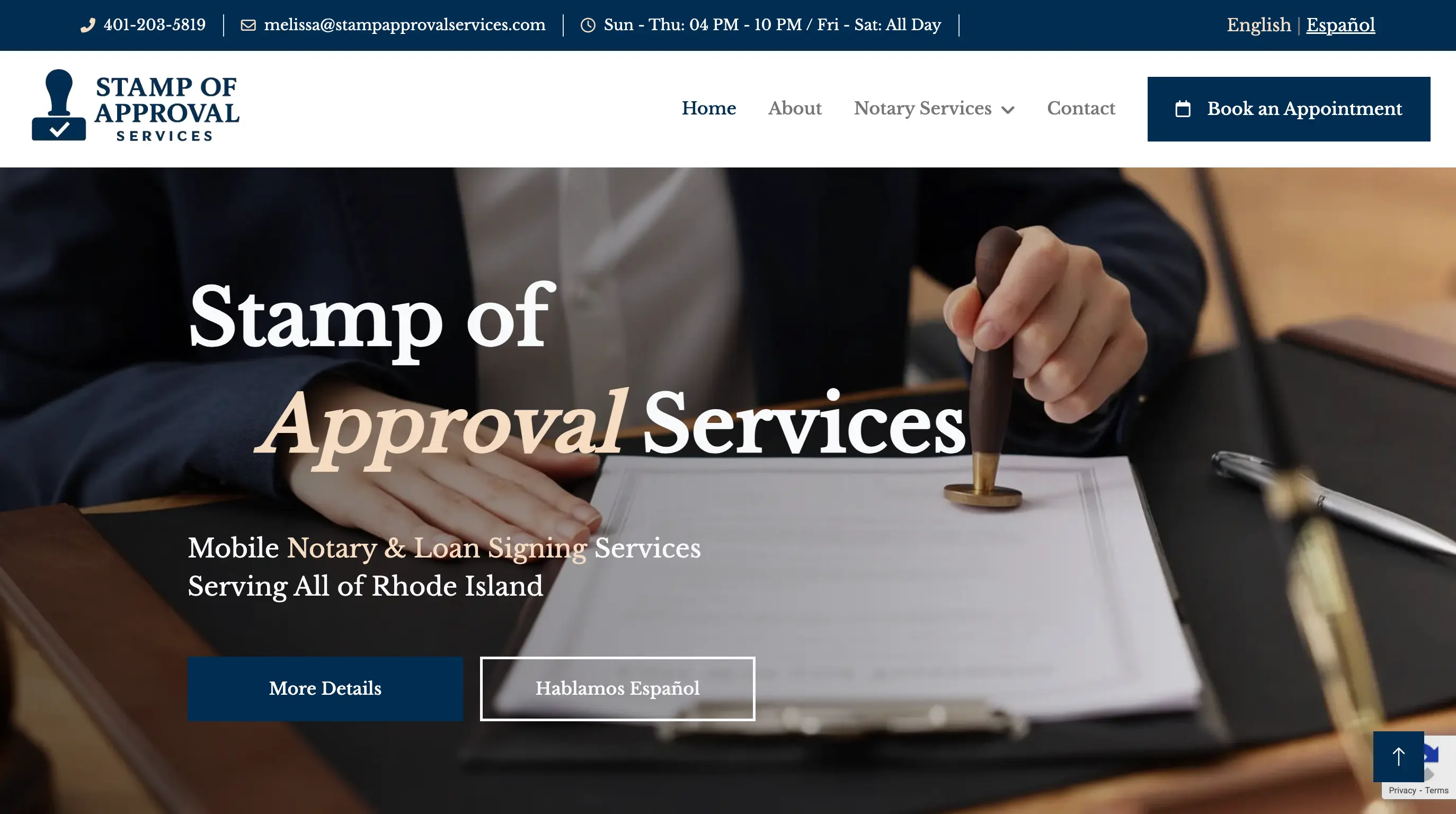 Stamp Approval Services